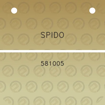 spido-581005