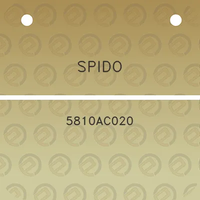 spido-5810ac020