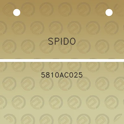 spido-5810ac025