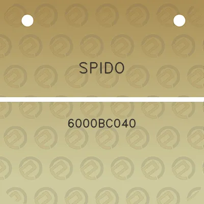 spido-6000bc040