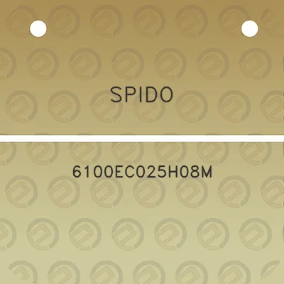 spido-6100ec025h08m