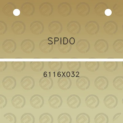 spido-6116x032