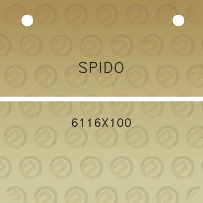 spido-6116x100