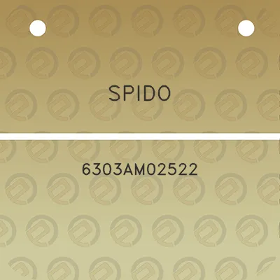 spido-6303am02522