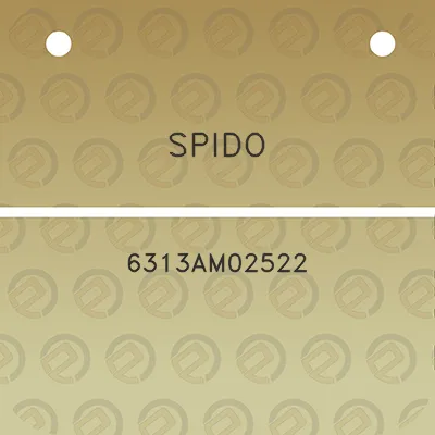 spido-6313am02522