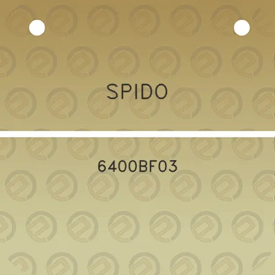 spido-6400bf03