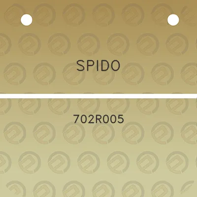 spido-702r005