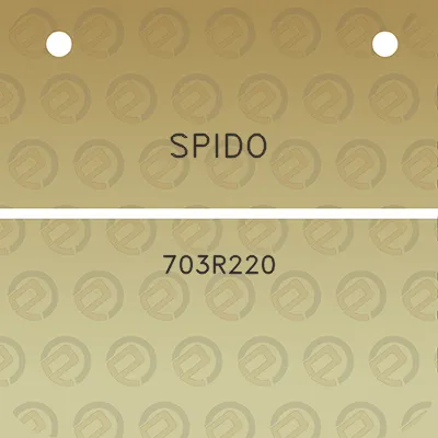 spido-703r220