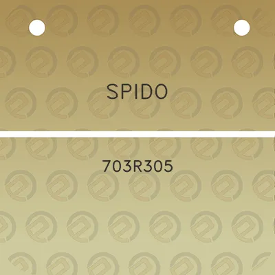 spido-703r305