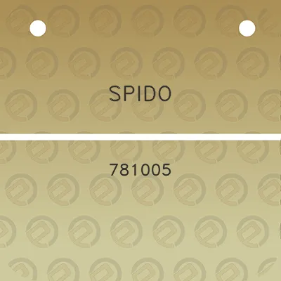 spido-781005