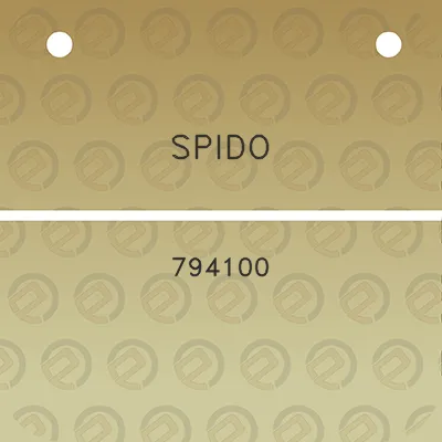 spido-794100