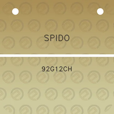 spido-92g12ch