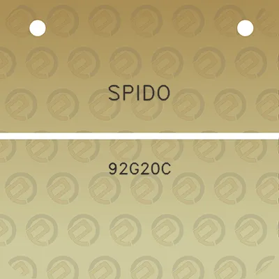 spido-92g20c