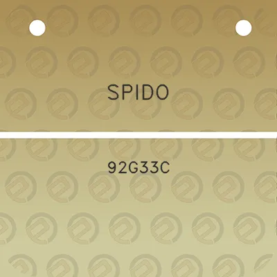 spido-92g33c