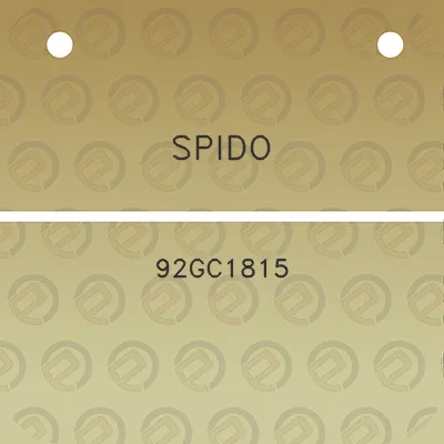 spido-92gc1815