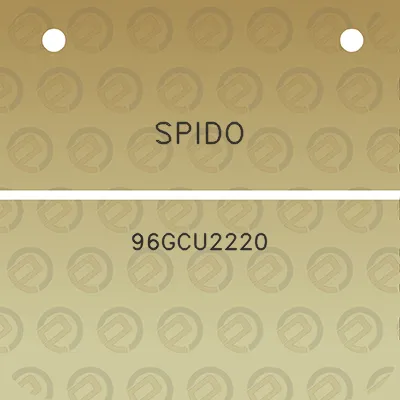 spido-96gcu2220