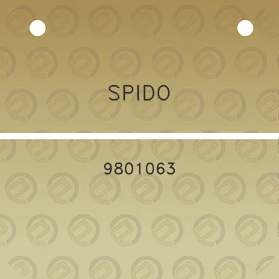 spido-9801063