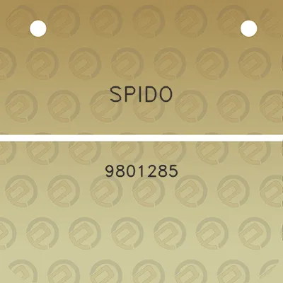 spido-9801285