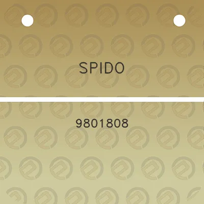 spido-9801808