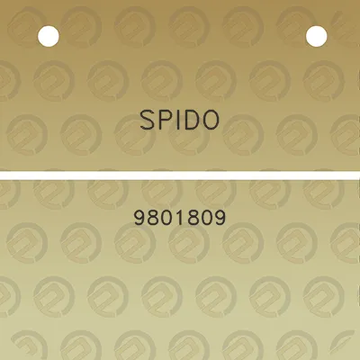 spido-9801809