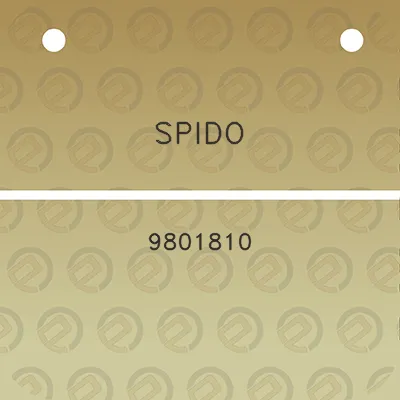 spido-9801810