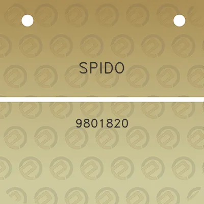 spido-9801820