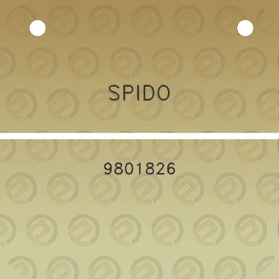 spido-9801826