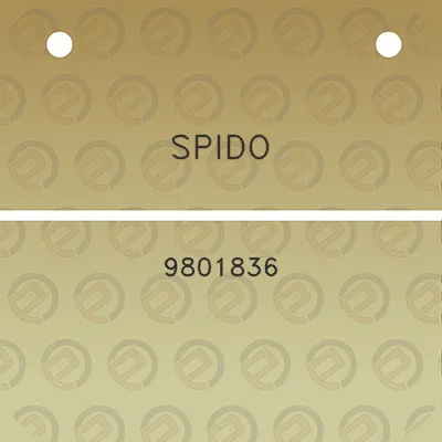 spido-9801836