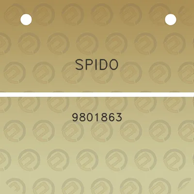 spido-9801863