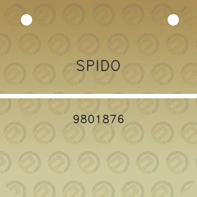 spido-9801876