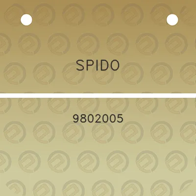 spido-9802005