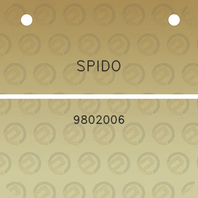 spido-9802006