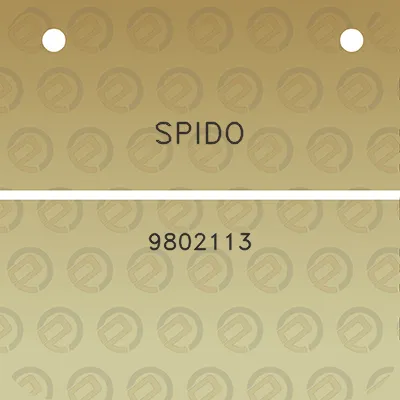 spido-9802113