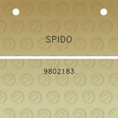 spido-9802183