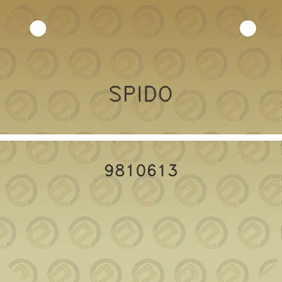 spido-9810613