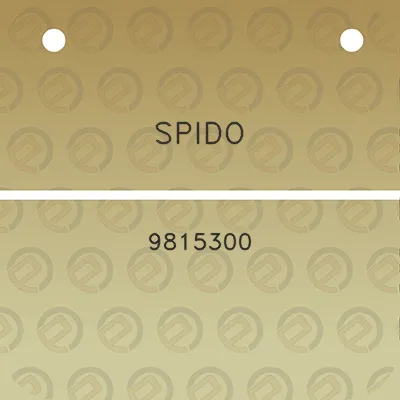 spido-9815300