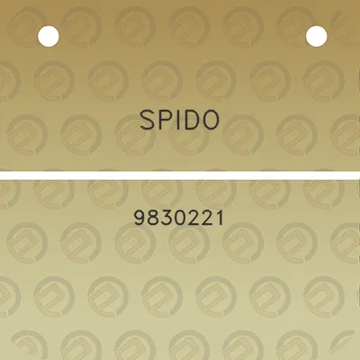 spido-9830221