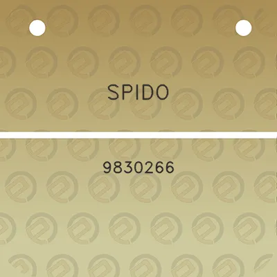 spido-9830266