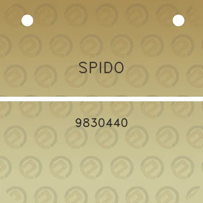 spido-9830440