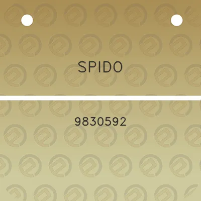 spido-9830592