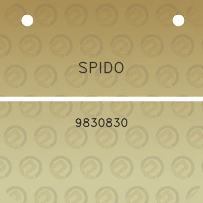 spido-9830830