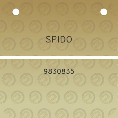 spido-9830835