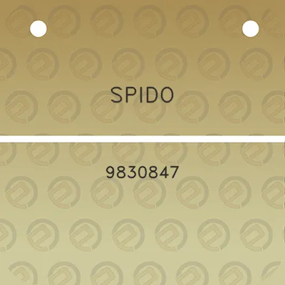 spido-9830847