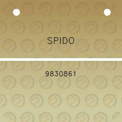 spido-9830861