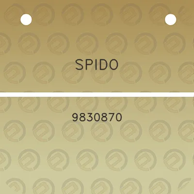 spido-9830870