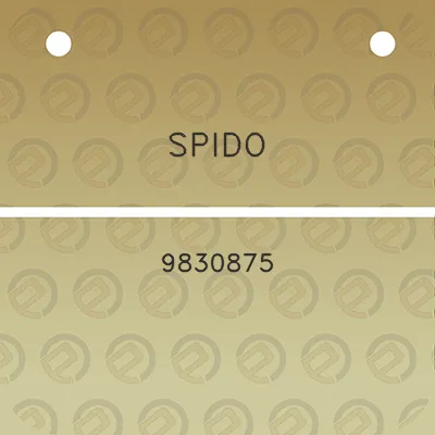 spido-9830875