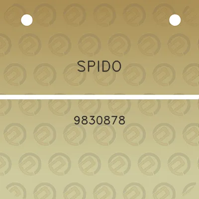 spido-9830878