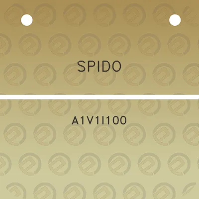 spido-a1v1i100