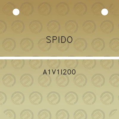 spido-a1v1i200