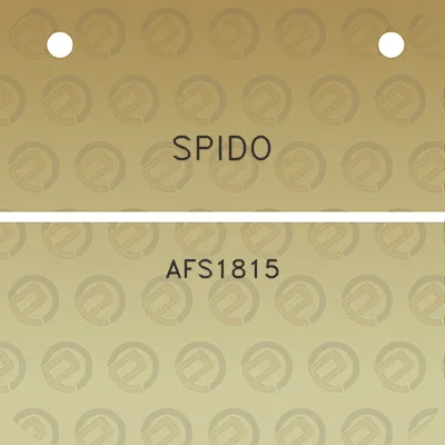 spido-afs1815